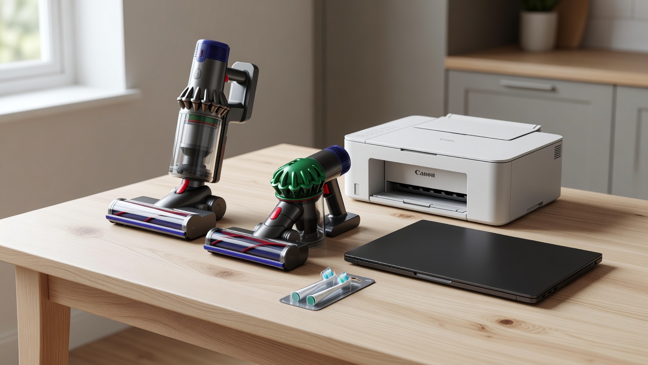 Overnight drops — Vax at £119, Boots £10 Tuesday, HP laptop £249