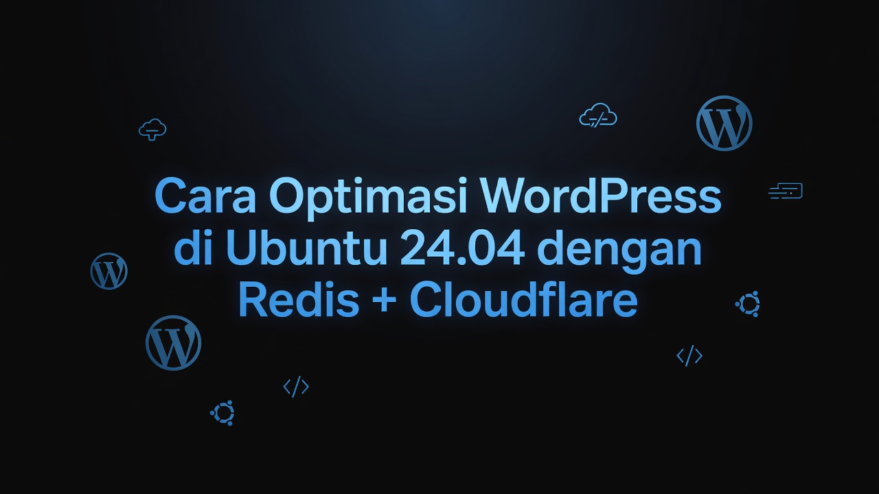 Cara Optimasi WordPress di Ubuntu 24.04 dengan Redis + Cloudflare (24 Jul 21:29)