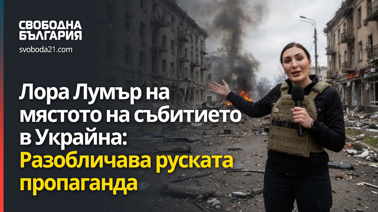 Лора Лумър на мястото на събитието в Украйна: Разобличава руската пропаганда