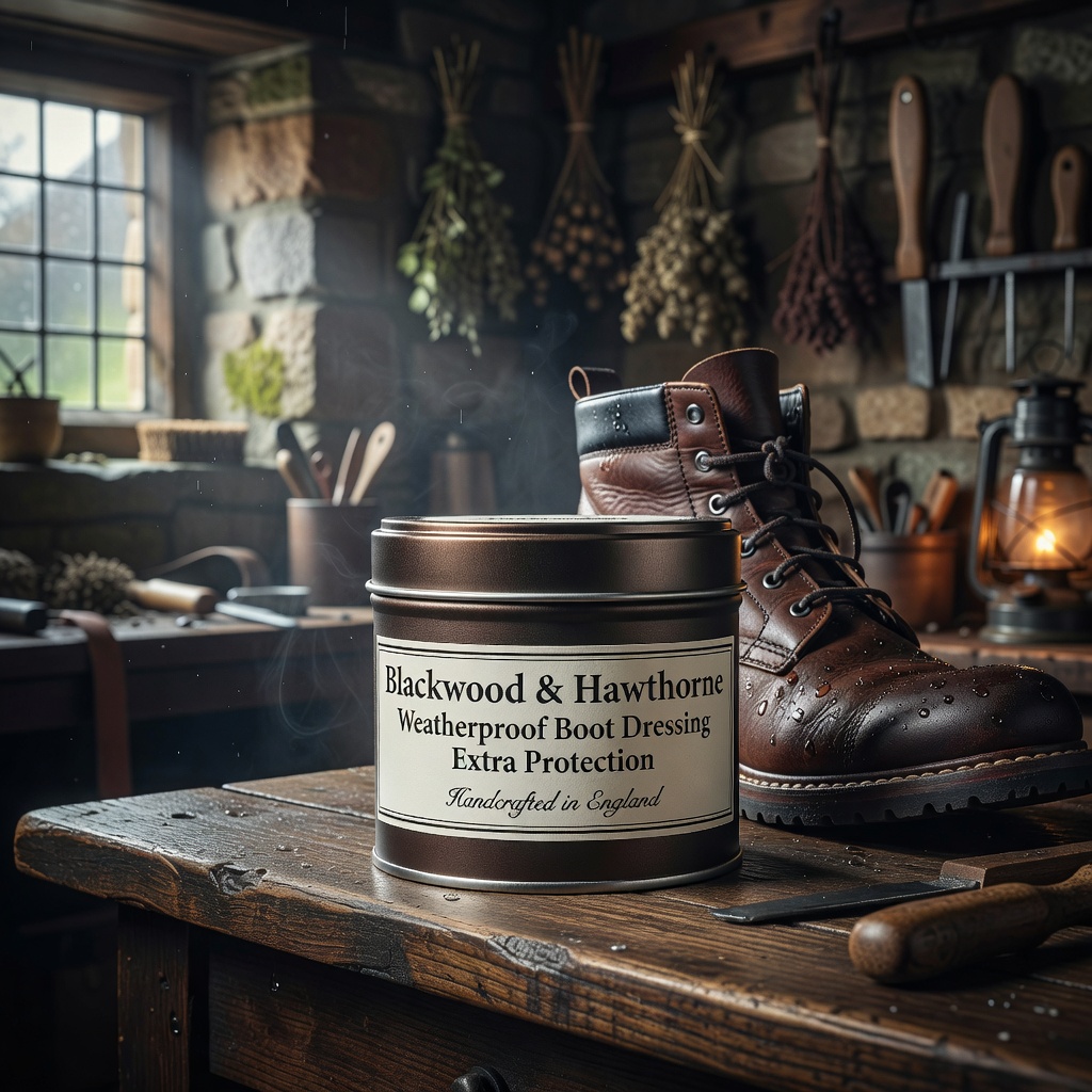 Weatherproof Boot Dressing premium tin