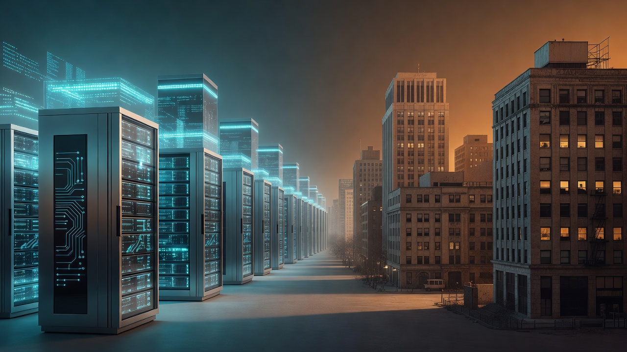 AI adoption divide between modern compute and legacy towers